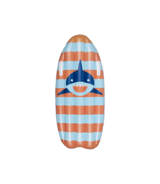 Swim Essentials Tropic Shark Surfboard Tutacaklı Şişme Deniz ve Havuz Yatağı 120cm