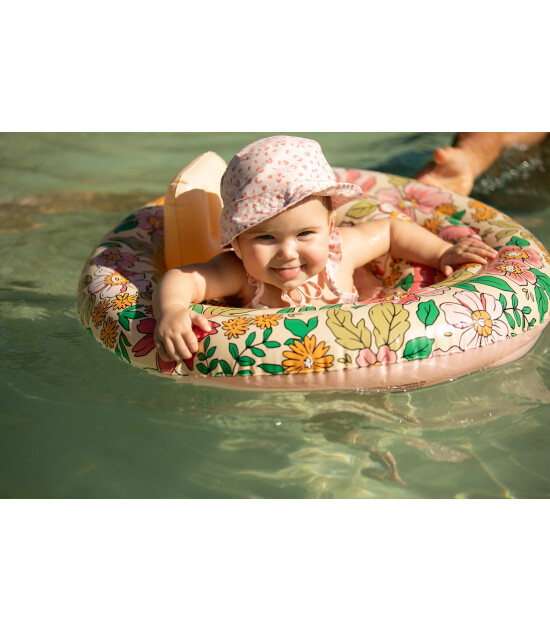 Swim Essentials Bebek Sırt Destekli Y&uuml;zme Simidi // Pink Blossom