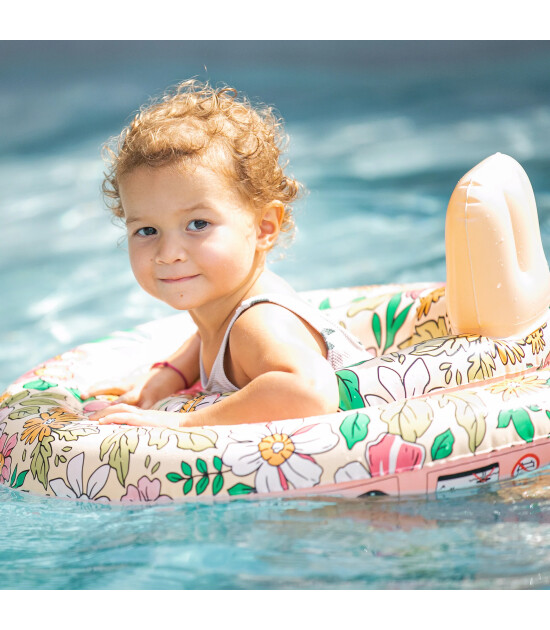 Swim Essentials Bebek Sırt Destekli Y&uuml;zme Simidi // Pink Blossom