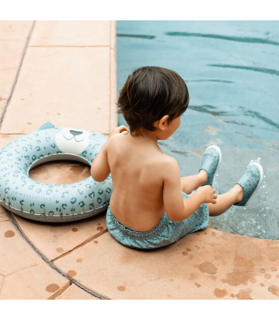 Swim Essentials Yüzme Simidi 55 cm - Green Leopard