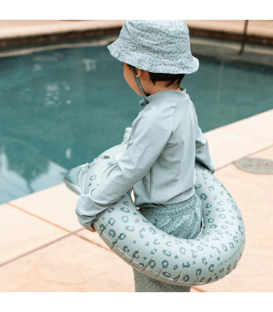 Swim Essentials Yüzme Simidi 55 cm - Green Leopard