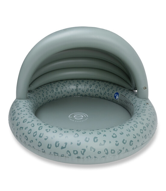 Swim Essentials Green Leopard Çocuk Gölgelikli Şişme Oyun ve Yüzme Havuzu 100cm
