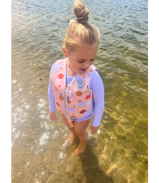 Swim Essentials Summer Fruits Köpük Dolgulu Yüzme Yeleği 3-6 Yaş