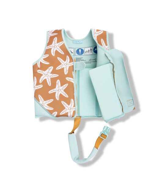 Swim Essentials K&ouml;p&uuml;k Dolgulu Y&uuml;zme Yeleği // Sea Stars - (3-6 Yaş)
