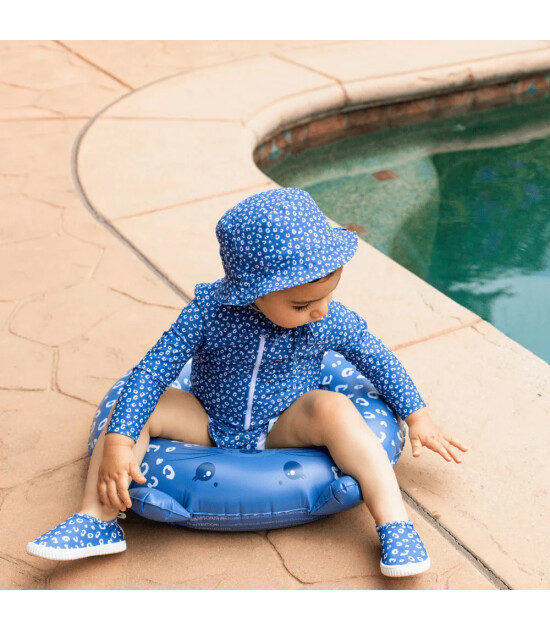 Swim Essentials Şapka - Blue Leopard