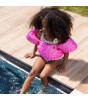 Swim Essentials Puddle Jumper Kolluklu Y&uuml;zme Yeleği // Pink Leopard - (2-6 Yaş)