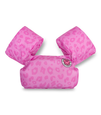 Swim Essentials Puddle Jumper Kolluklu Y&uuml;zme Yeleği // Pink Leopard - (2-6 Yaş)