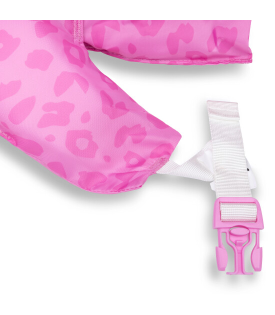 Swim Essentials Puddle Jumper Kolluklu Y&uuml;zme Yeleği // Pink Leopard - (2-6 Yaş)