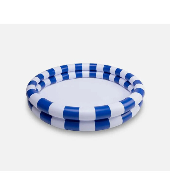 Swim Essentials Şişme Oyun & Yüzme Havuzu (100 cm) // Blue White Stripes