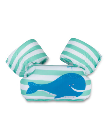 Swim Essentials Green Whale Puddle Jumper Kolluklu Y&uuml;zme Yeleği 2-6 Yaş