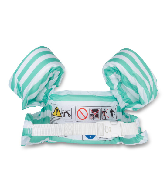 Swim Essentials Green Whale Puddle Jumper Kolluklu Y&uuml;zme Yeleği 2-6 Yaş