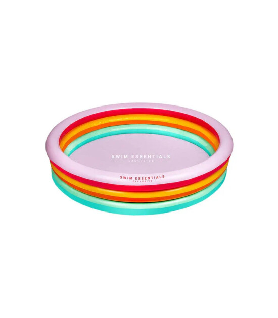 Swim Essentials Rainbow Çocuk Şişme Oyun ve Yüzme Havuzu 150cm