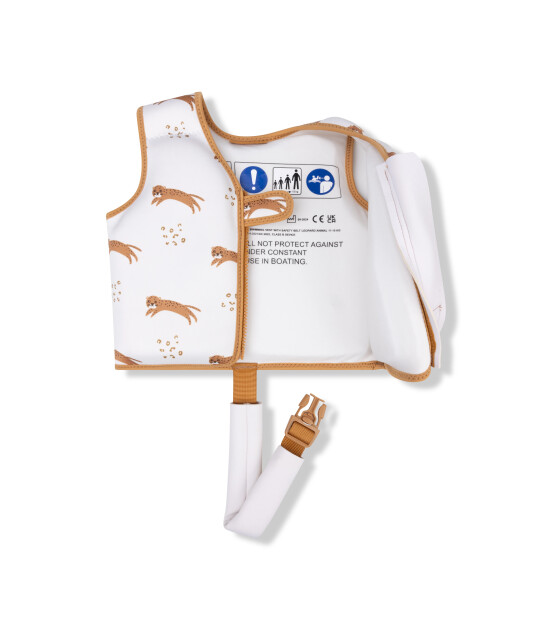 Swim Essentials Brown Leopard Köpük Dolgulu Yüzme Yeleği 1-2 Yaş