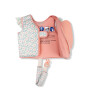 Swim Essentials K&ouml;p&uuml;k Dolgulu Y&uuml;zme Yeleği // Green Flowers - (3-6 Yaş)