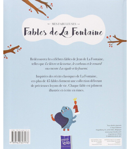 Yoyo Mes fabuleuses Fables de la Fontaine
