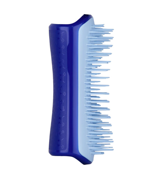 Tangle Teezer Pet Teezer Deshedding Small Brush // Blue & Light Blue