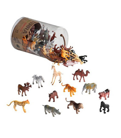 Terra Hayvan Figür Seti - Küçük (60 Parça) // Safari