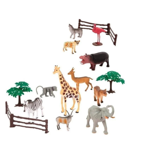 Terra Hayvan Figür Oyun Seti - Büyük // Safari Dünyası (60 Parça)