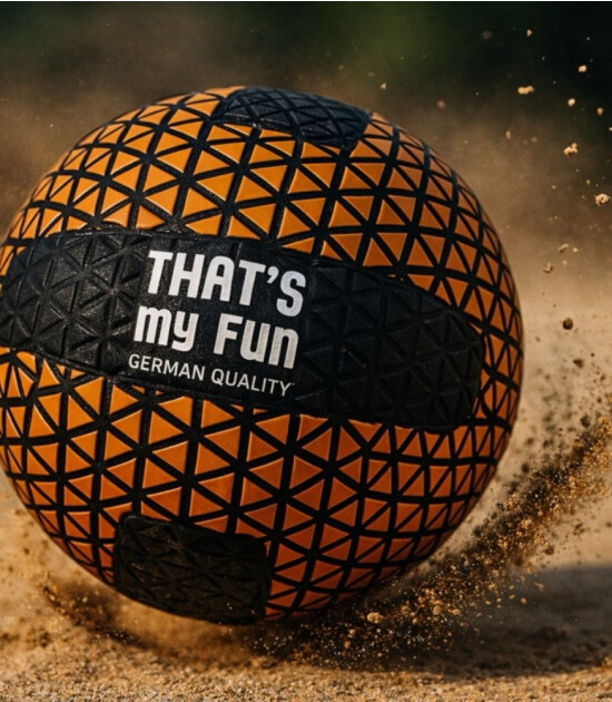 That's My Fun Plaj Topu - Boyut: 5 // Neon Turuncu