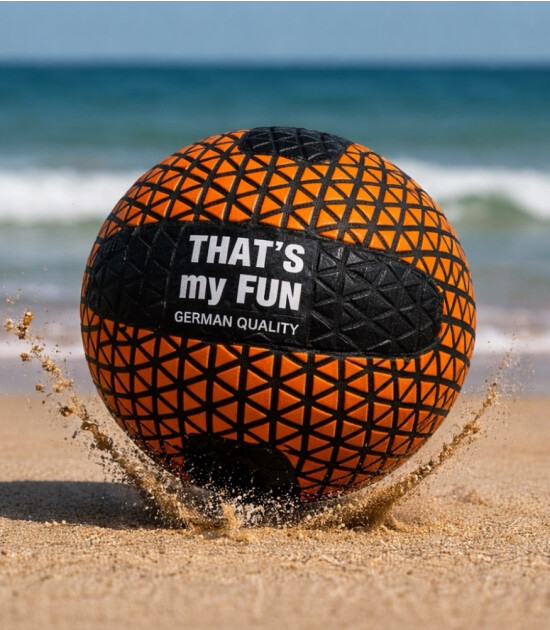 That's My Fun Plaj Topu - Boyut: 5 // Neon Turuncu