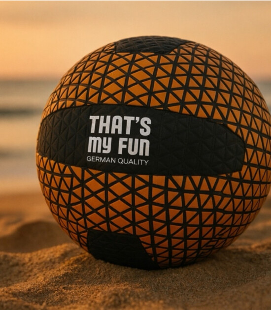 That's My Fun Plaj Topu - Boyut: 5 // Neon Turuncu