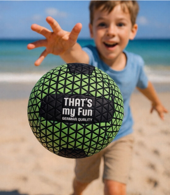 That's My Fun Plaj Topu - Boyut: 3 // Neon Yeşil