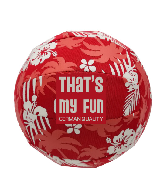 That's My Fun Plaj Topu - Boyut:3 // Aloha - Kırmızı