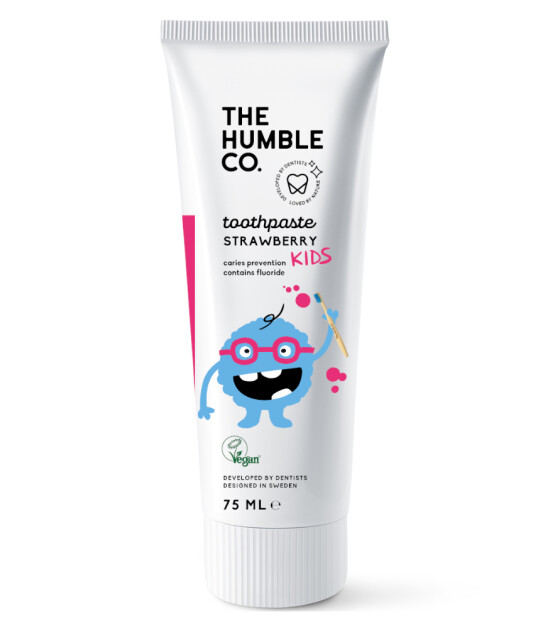 the Humble Co. Toothpaste - Çocuk Diş Macunu (Çilek)