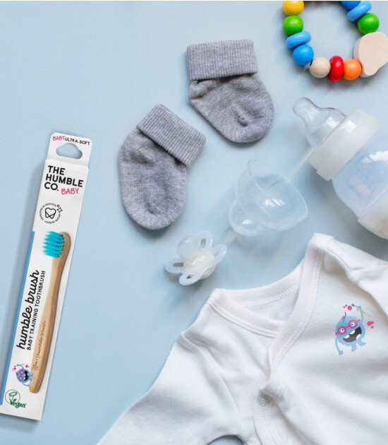 the Humble Co. Bebek Ultra Soft Diş Fırçası // Mavi