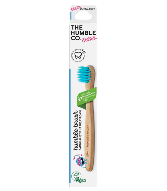 the Humble Co. Bebek Ultra Soft Diş Fırçası // Mavi