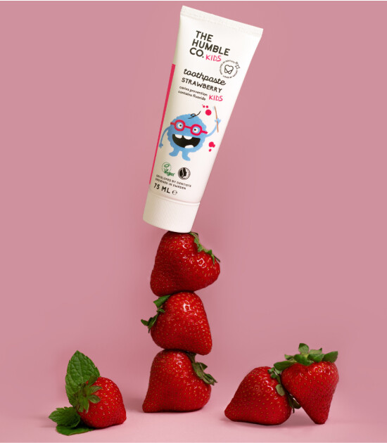 the Humble Co. Toothpaste Çocuk Diş Macunu (Çilek)