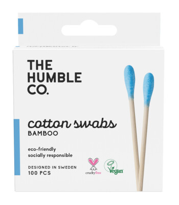 the Humble Co. Bambu Kulak Temizleme &Ccedil;ubuğu // Mavi