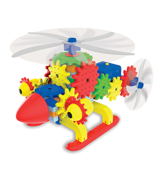 The Learning Journey STEM Serisi / Çarklarla Helikopter (80 Parça)