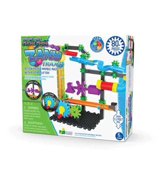 The Learning Journey STEM Serisi / Zany Trax (80 Parça )