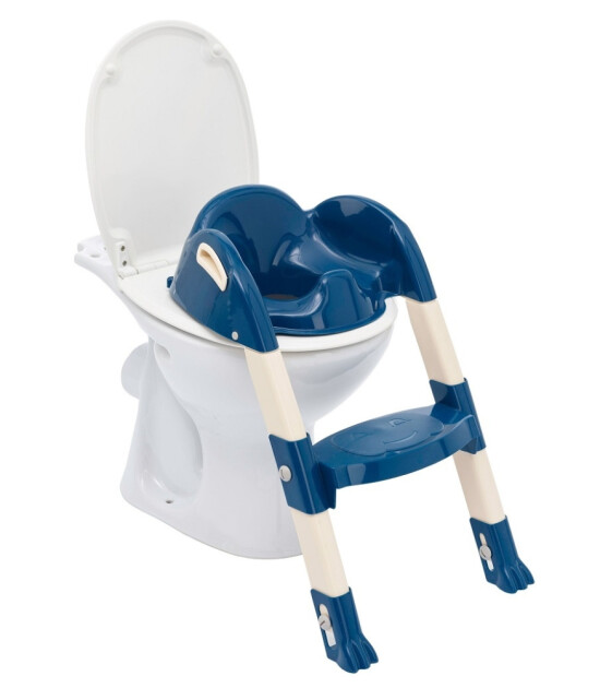 Thermobaby Kiddyloo Merdivenli Tuvalet Adaptörü // Okyanus Mavisi