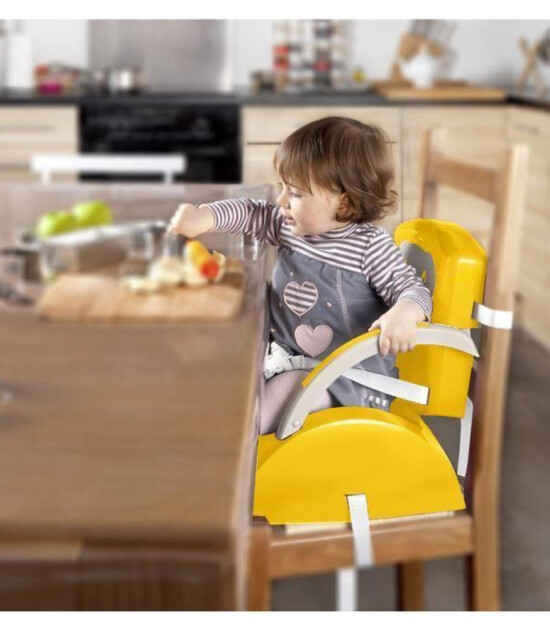 Thermobaby Y&uuml;kseltici Mama Sandalyesi & Oturma Koltuğu // Sarı