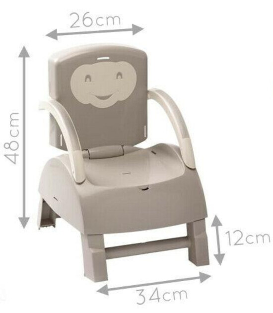 Thermobaby Y&uuml;kseltici Mama Sandalyesi & Oturma Koltuğu // Sarı