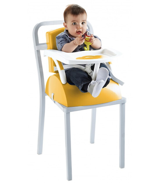 Thermobaby Y&uuml;kseltici Mama Sandalyesi & Oturma Koltuğu // Sarı