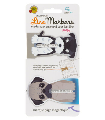 Thinking Gifts Linemakers Mıknatıslı Kitap Ayracı // Dogs