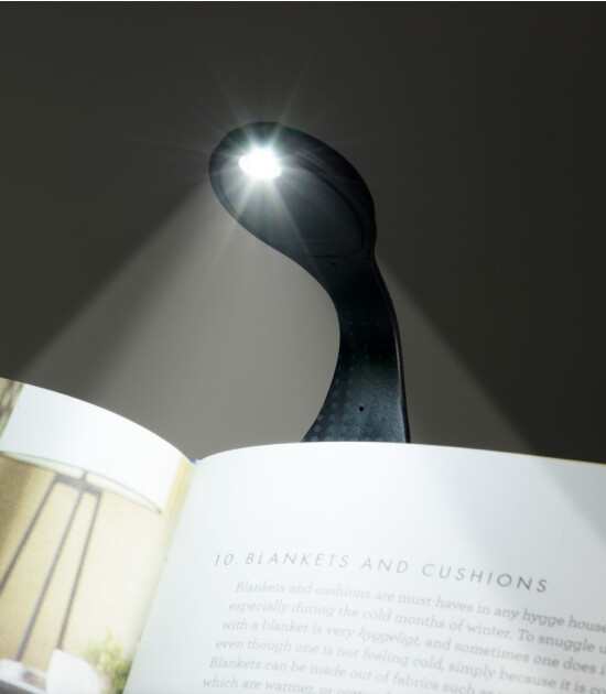Thinking Gifts Flexilight Esnek Okuma Lambası // Black