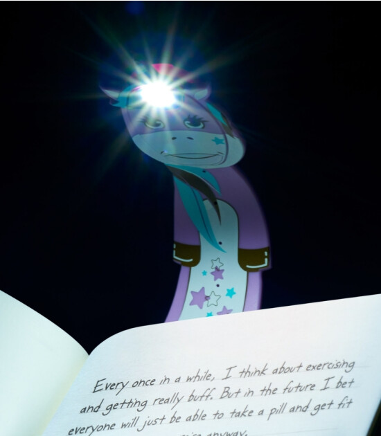 Thinking Gifts Flexilight Esnek Okuma Lambası // Unicorn - Purple