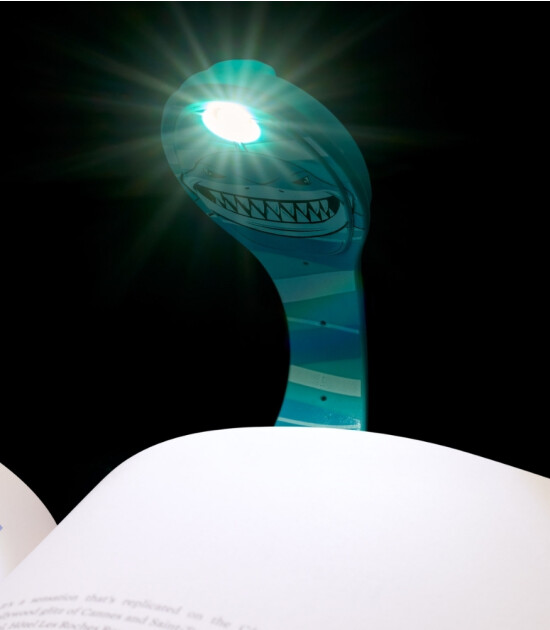 Thinking Gifts Flexilight Esnek Okuma Lambası // Shark