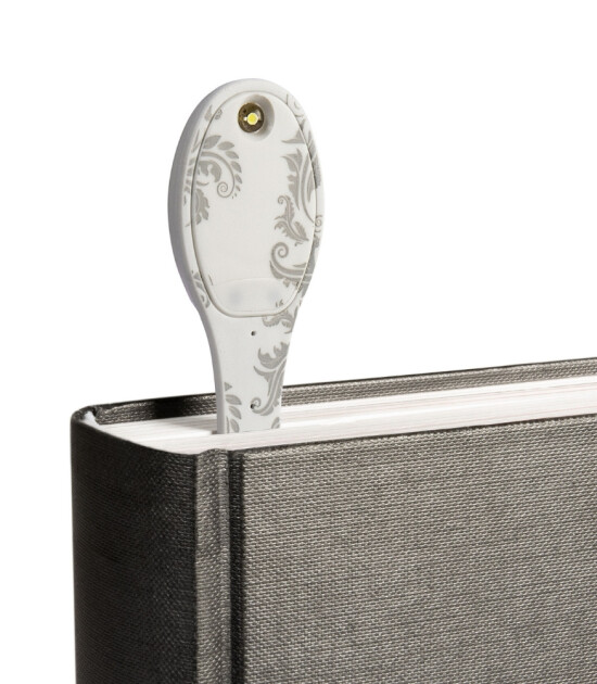 Thinking Gifts Flexilight Esnek Okuma Lambası // White Floral