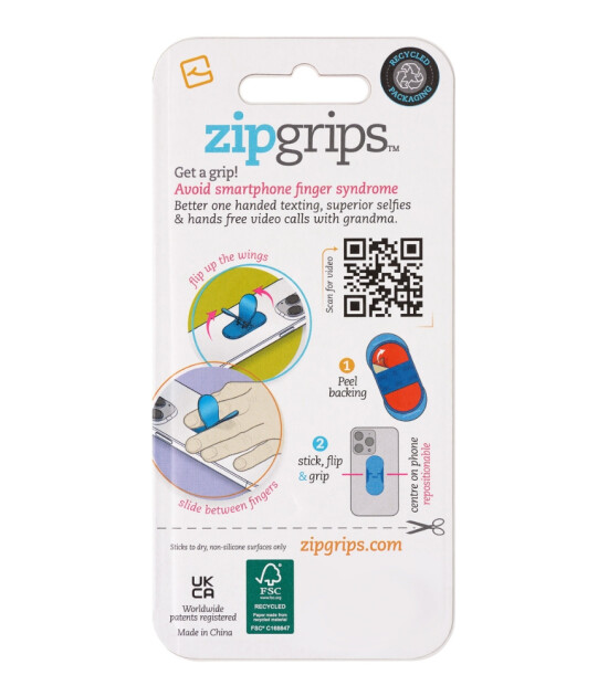 Thinking Gifts Zipgrips Telefon Tutucu & Stand // Kitty