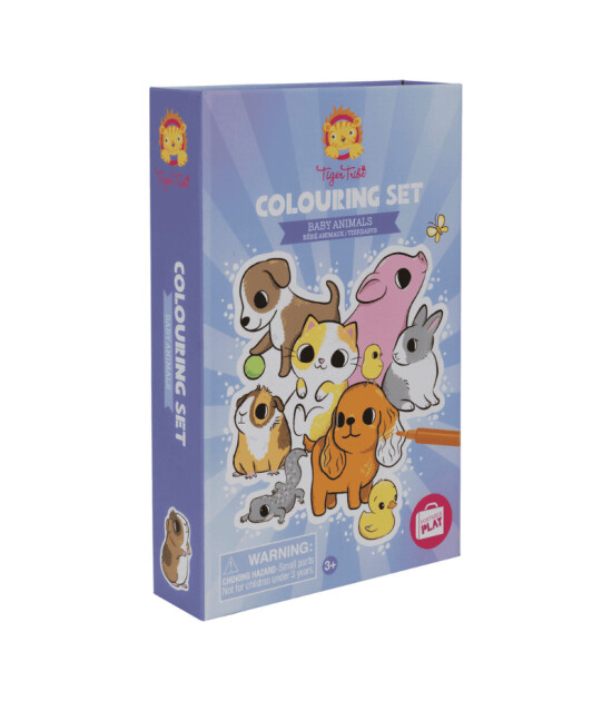 Tiger Tribe Boyama Seti // Yavru Hayvanlar