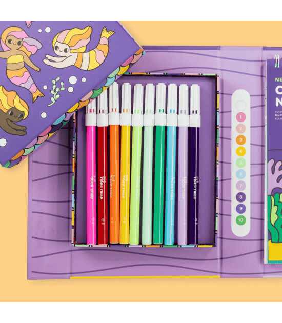 Tiger Tribe Sayılara G&ouml;re Boyama // Deniz Kızları ve Arkadaşları