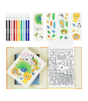 Tiger Tribe Boyama Seti // Hayvanat Bahçesi