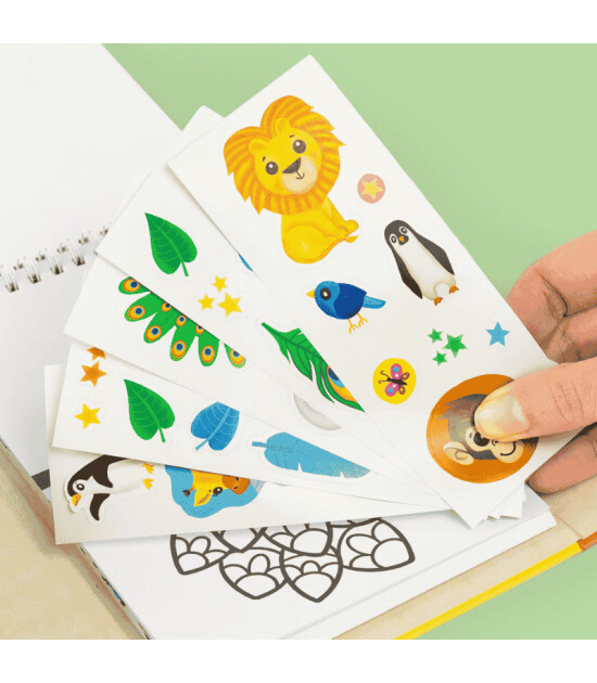 Tiger Tribe Boyama Seti // Hayvanat Bah&ccedil;esi