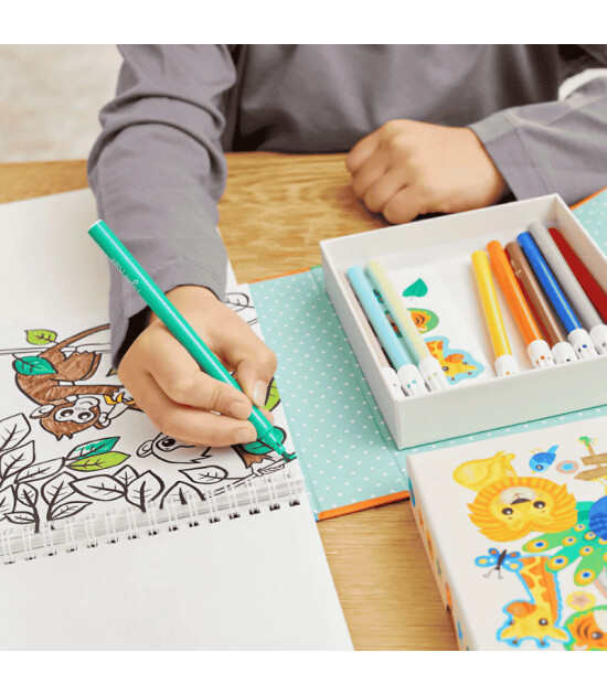 Tiger Tribe Boyama Seti // Hayvanat Bah&ccedil;esi