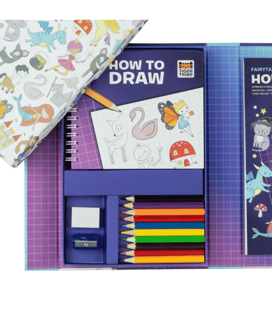 Tiger Tribe Resim Nasıl &Ccedil;izilir ? // Fairytale Fantasy